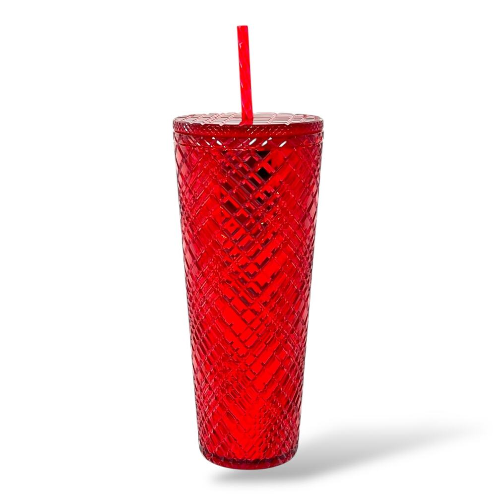 Starbucks 24 oz Red Jeweled Tumbler – 2021 Holiday Edition - Picture 2 of 5